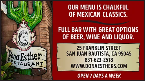 Advertisement graphic pointing to http://www.donaesthers.com/