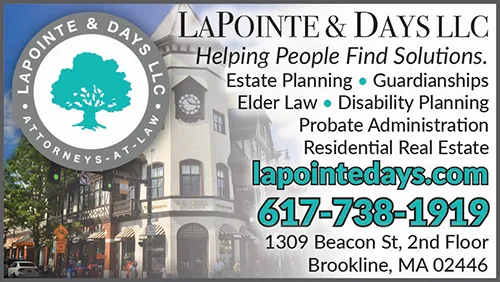 Advertisement graphic pointing to https://www.lapointedays.com/