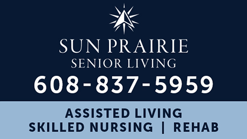 Advertisement graphic pointing to https://trilogyhs.com/senior-living/wi/sun-prairie/sun-prairie-senior-living/care-options/assisted-living