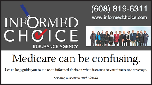 Advertisement graphic pointing to http://informedchoice.com