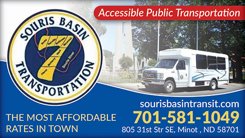 Advertisement graphic pointing to https://www.sourisbasintransit.com/