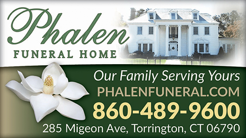 Advertisement graphic pointing to https://www.phalenfuneral.com/