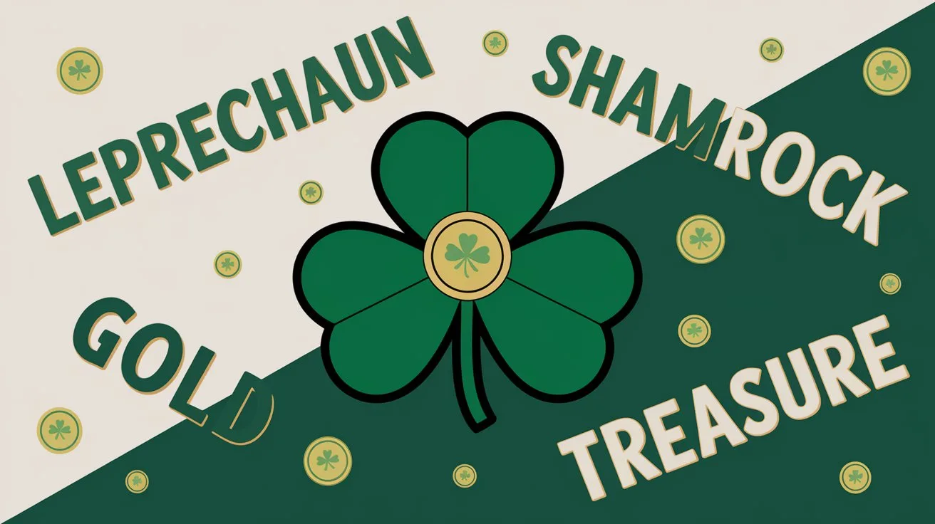 St. Patrick's Day Word Hunt - Easy, Medium, & Hard