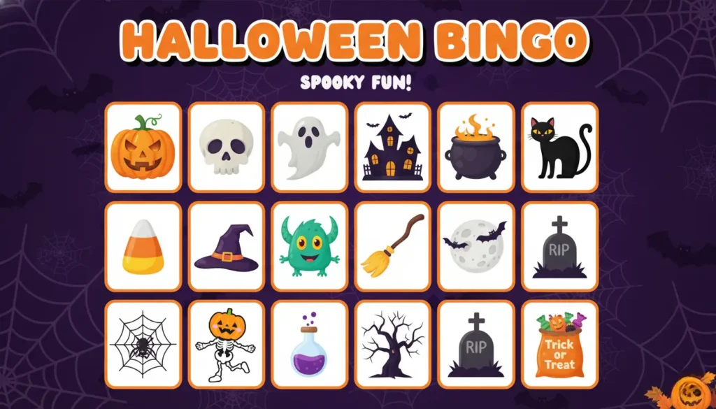 halloween bingo - SeniorCenters.com