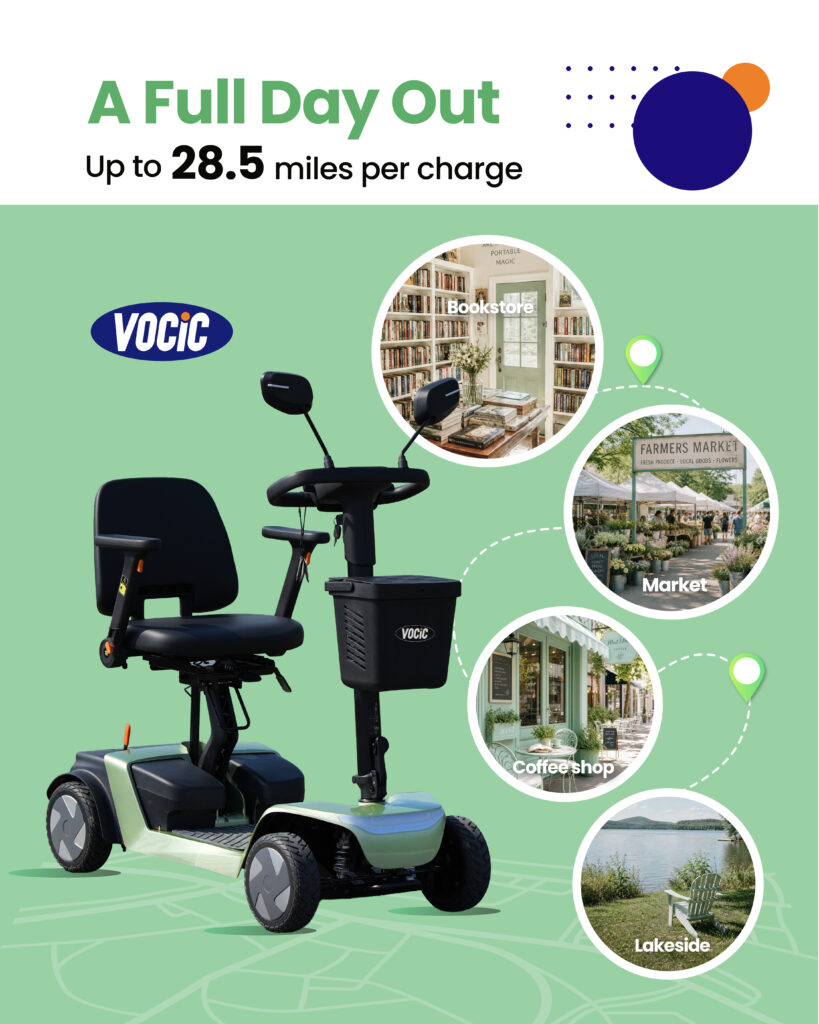 vocic aceturn mobility scooter 1 - SeniorCenters.com