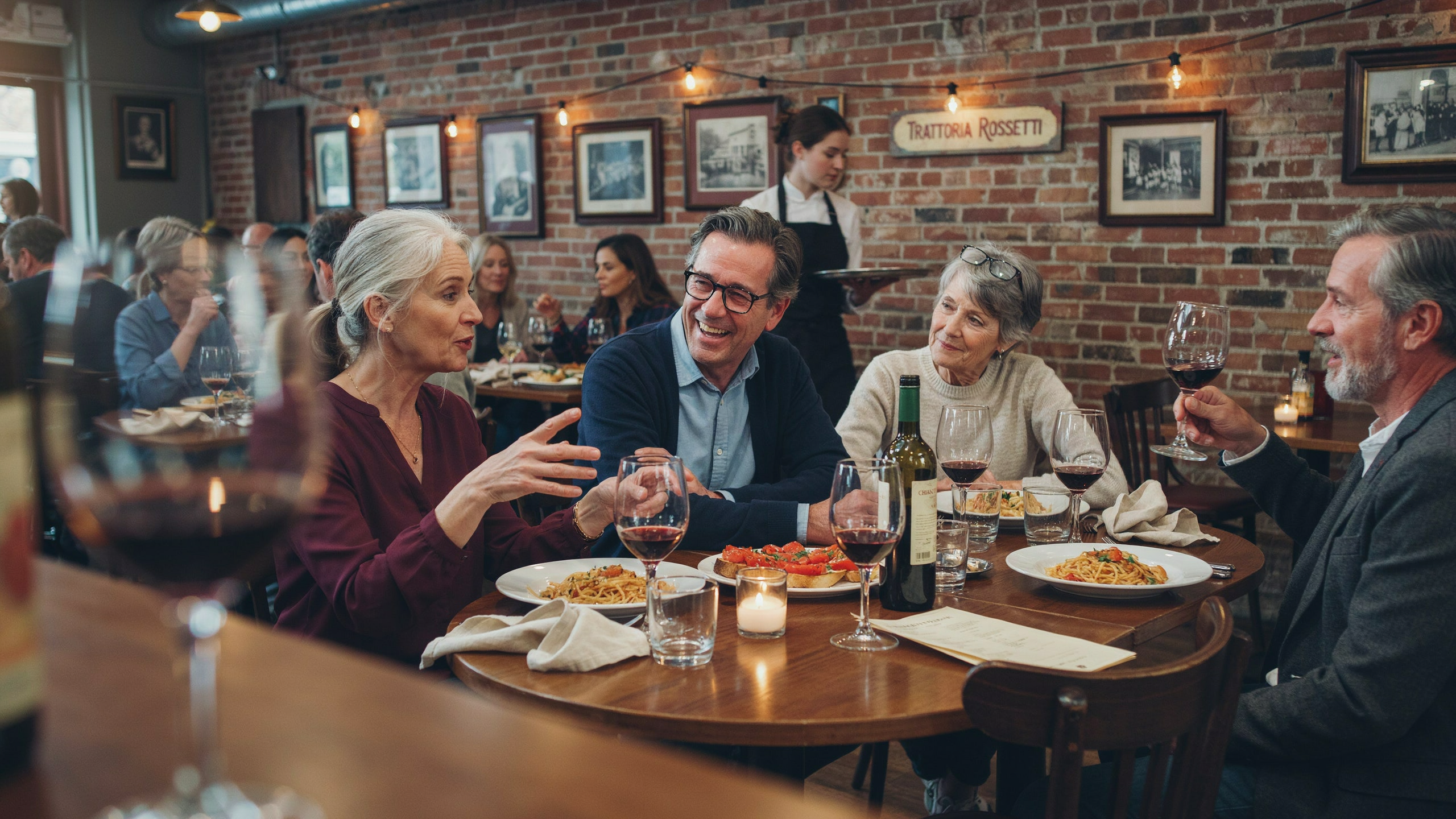 Why not spend a night out on the town with your friends?