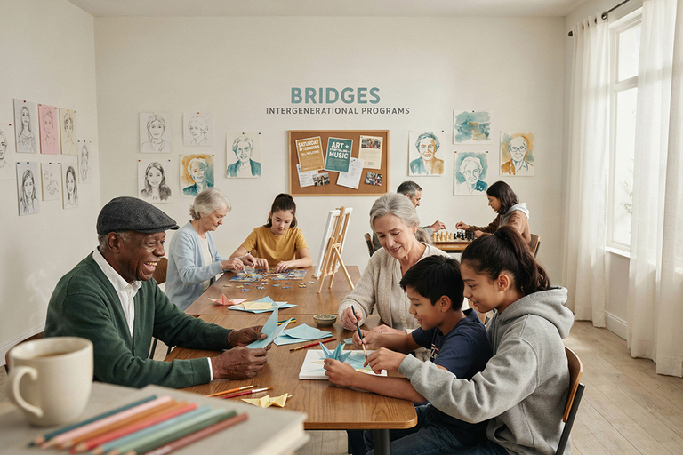 Intergenerational Programs That Bring Seniors and Youth Together
